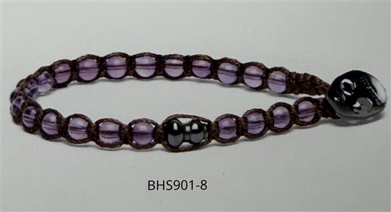 Bracciale Tamashii Essenza in Argento Ametista BHS901-8 - BHS901-8